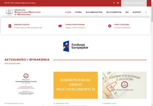 Uczelnia Społeczno-Medyczna w Warszawie